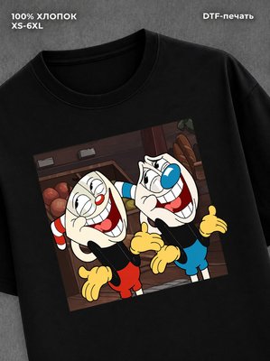 Футболка Cuphead