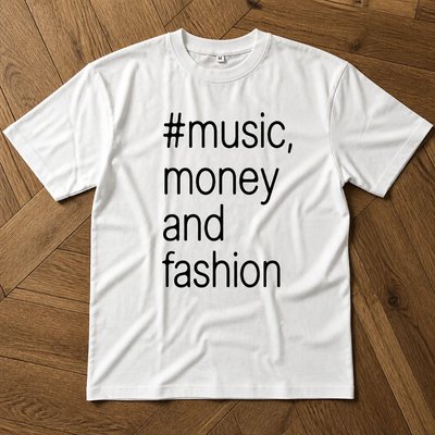 Футболка music money fashion y2k archive flat_lay