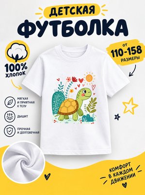 Футболка детская для девочек