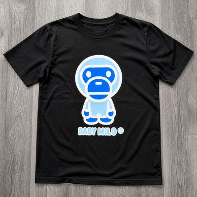 Футболка baby milo line blue