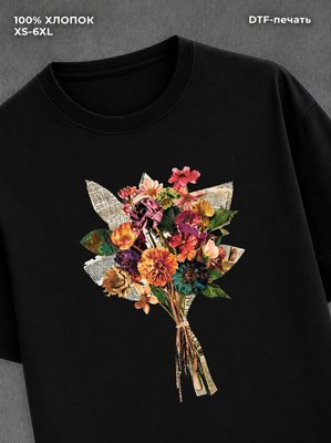 Футболка flowers