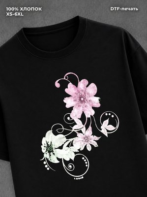 Футболка flowers