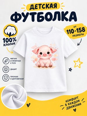 Футболка детские с животными