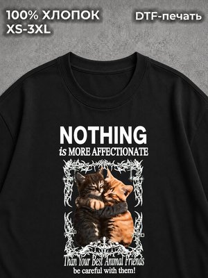 Футболка pinterest милая с котиками