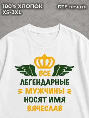 Футболка Вячеслав Слава