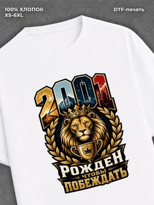 Футболка 2001 год