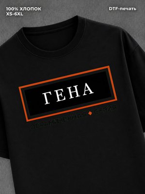 Футболка мужская именная серия