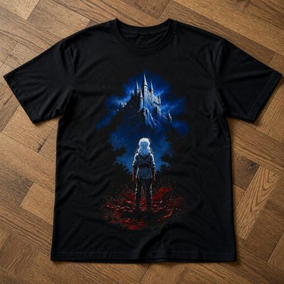 Футболка griffith's dream berserk anime y2k type flat_lay