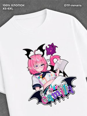 Футболка camila vtuber