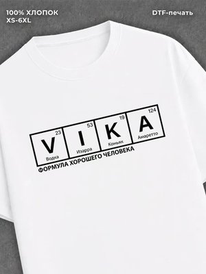 Футболка Формула человека