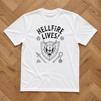 Футболка Толстовка Stranger Things HellFire Lives