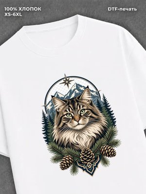 Футболка Сибирская кошка