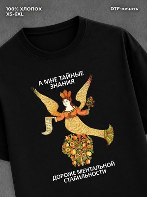 Футболка Тайные знания