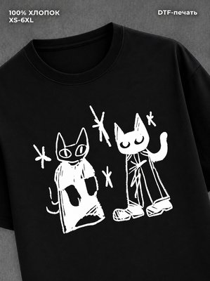 Футболка y2k cat