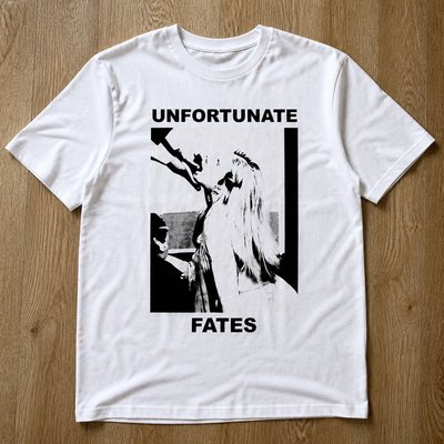 Футболка erd unfortunate fates type y2k flat_lay